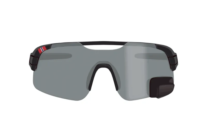 TriEye View Sport Revo sport glasses with reflective coated lenses