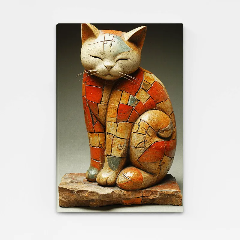MusaArtGallery cat prints wall art