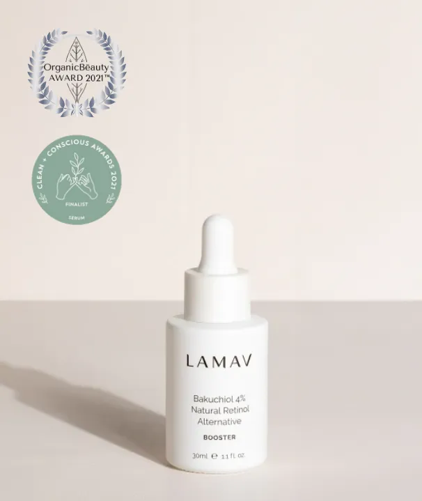 LAMAV herbivore bakuchiol retinol alternative hand cream