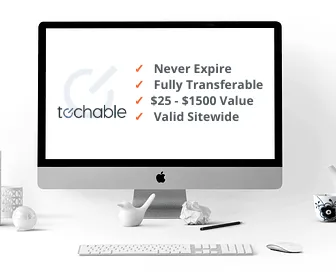 Techable Apple computer gift card