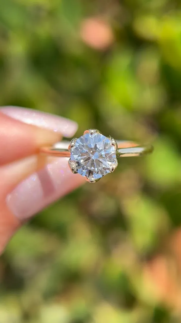 North and South Jewelry lab grown diamond rings