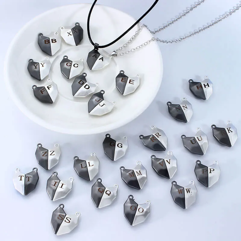 WorldnetGifts magnetic heart necklace