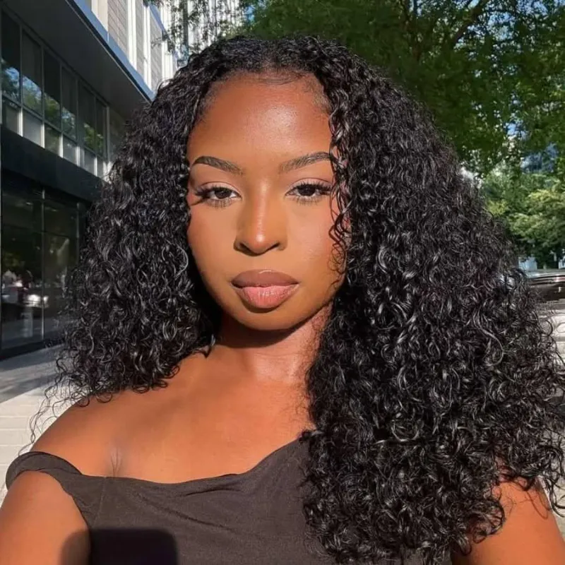 Wowangel burmese curly half wig