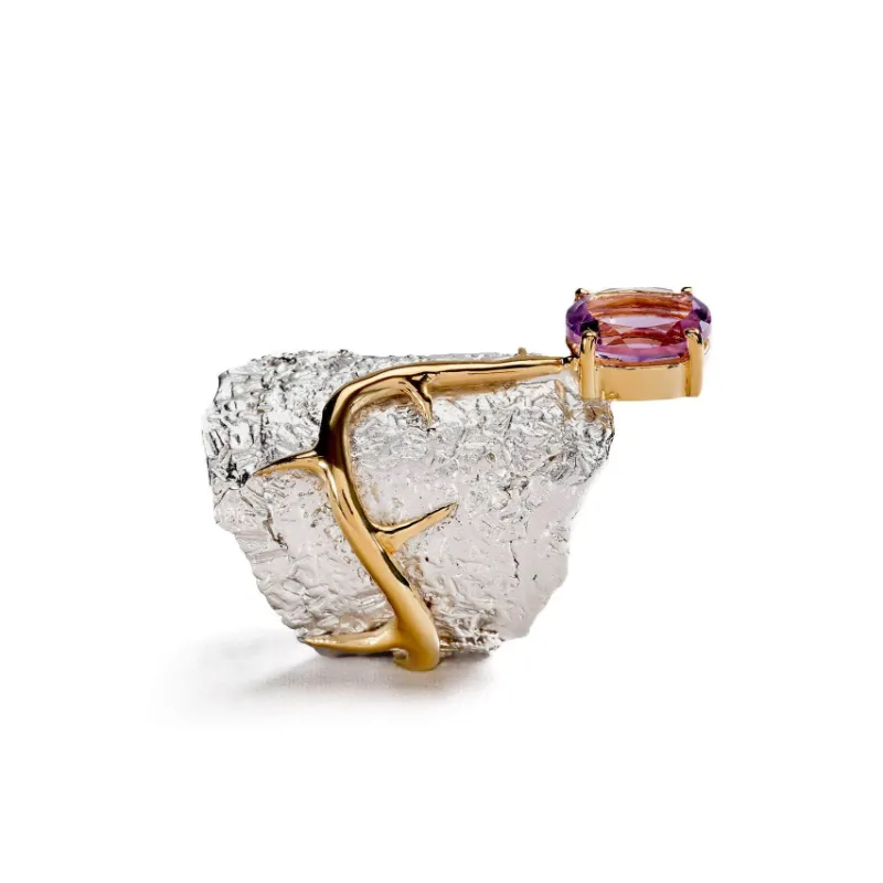 GERMAN KABIRSKI men's amethyst ring