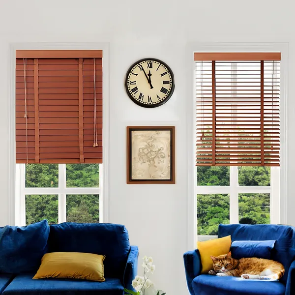 iHomeBlinds wooden blinds window covering