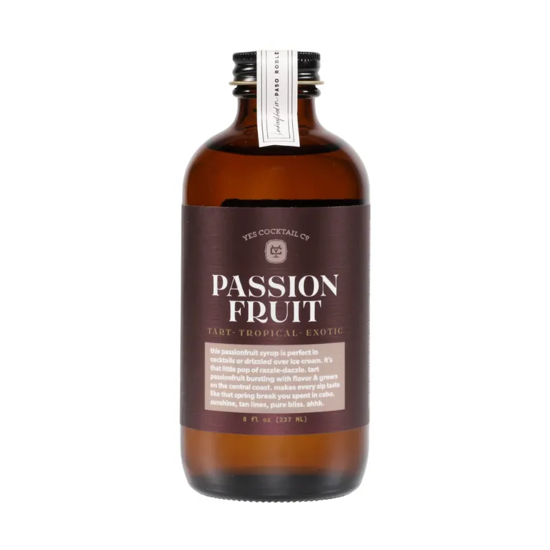 Something Splendid Co passion fruit syrup