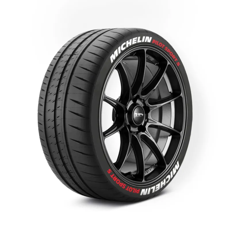 Tyre Wall Stickers Michelin tire stickers for automotive decoration