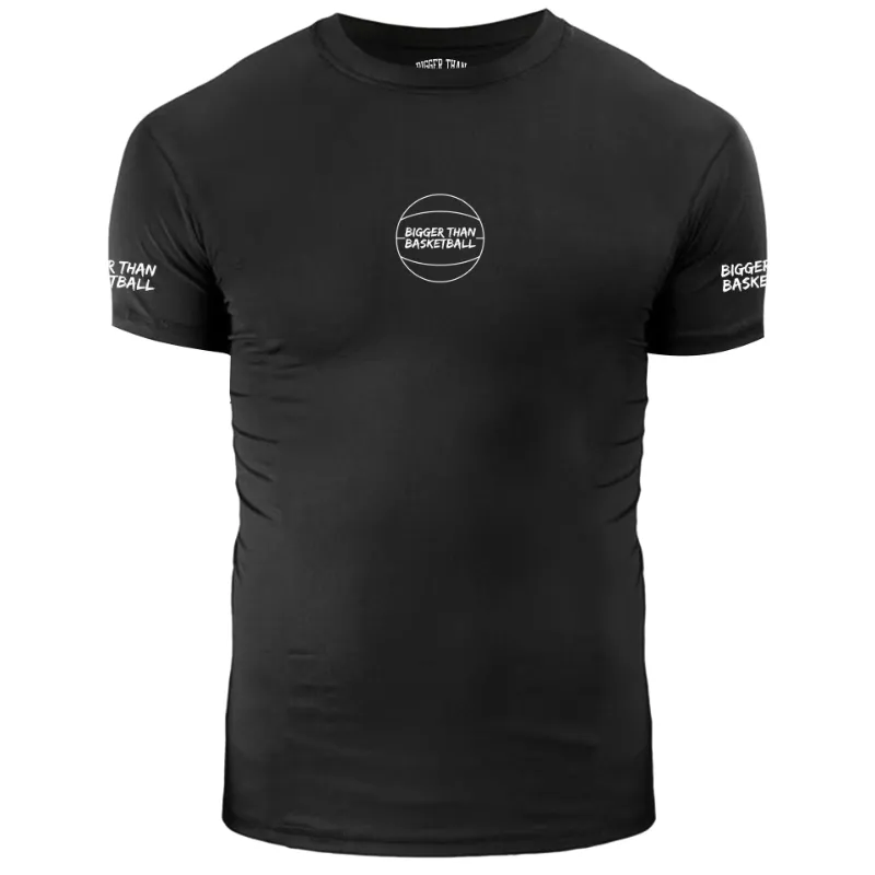 Fitted basketball compression shirt