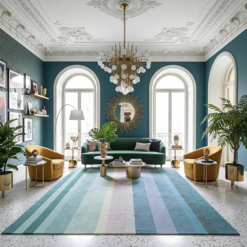 Maia Homes bedroom rug