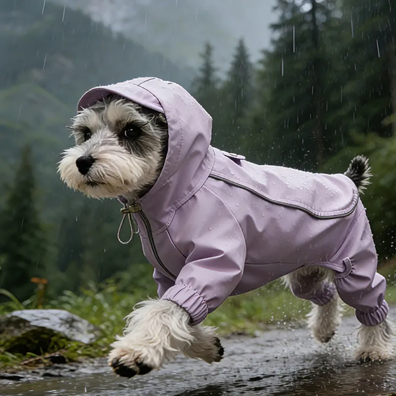 Pikapika dog rain jacket