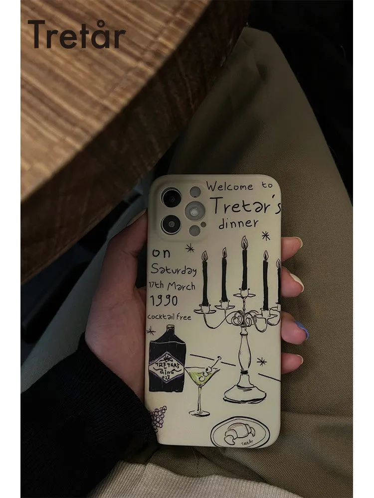 Three Fleas tpu phone case