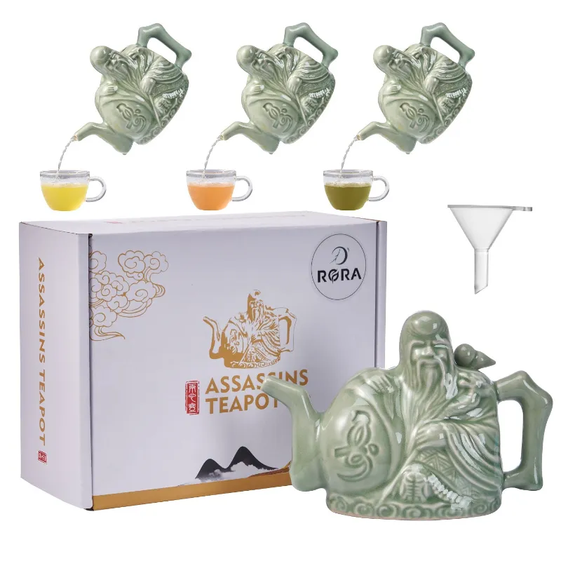 RORA TEAPOT assassin teapot sculptural design
