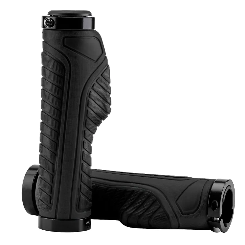 Rockbros UK ergonomic double lock rubber handlebar grips