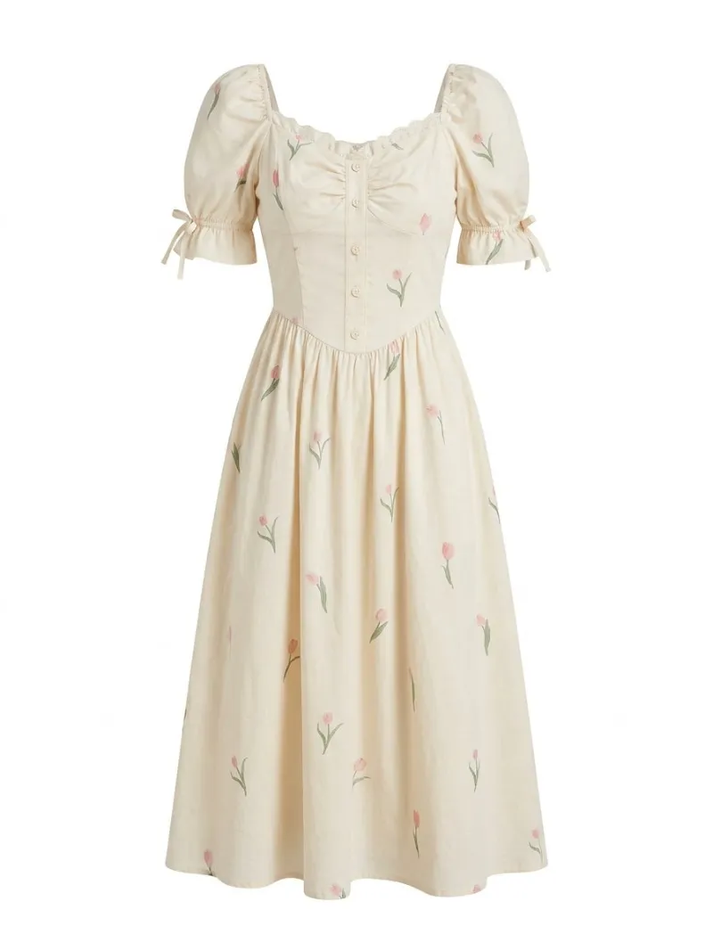 Cottagecore clothes cottagecore floral dress