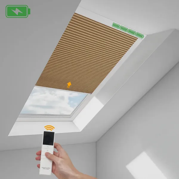 iHomeBlinds skylight shades roof window treatment