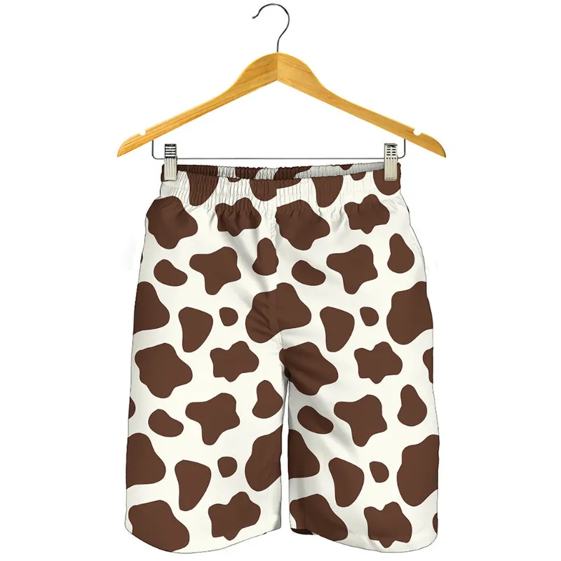 GearFrost cow print shorts
