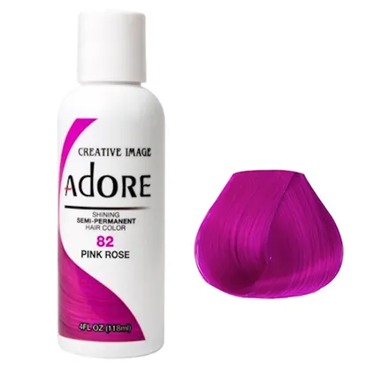 Bellezza adore pink rose hair color