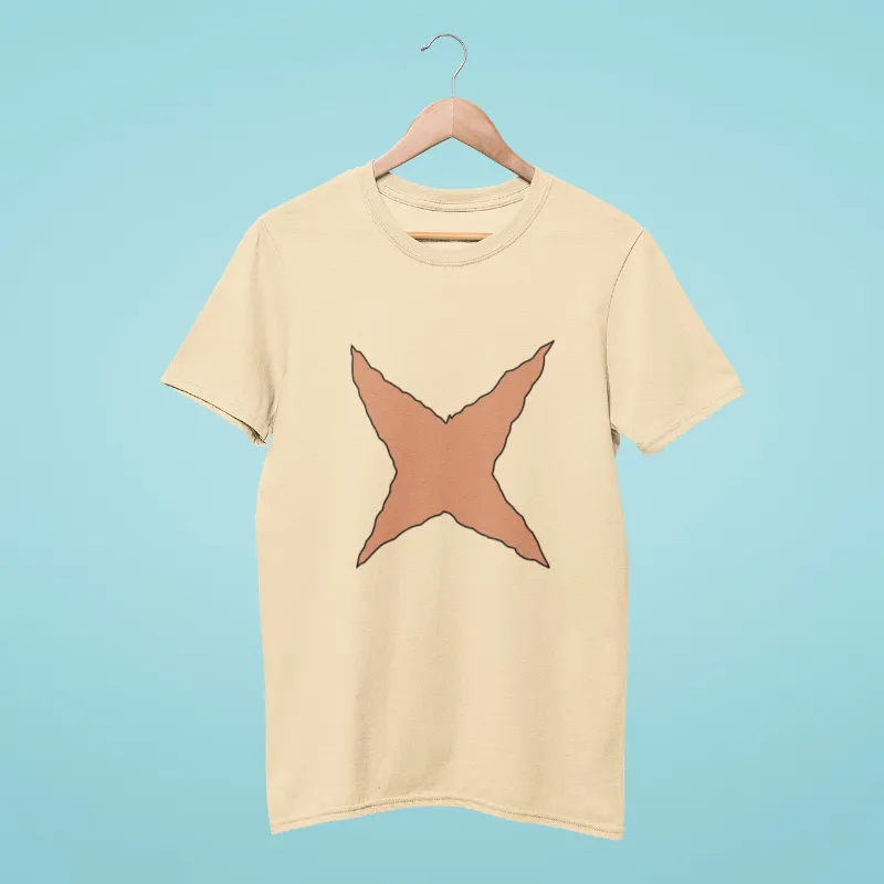 The Static Store luffy shirt scar graphic t-shirt