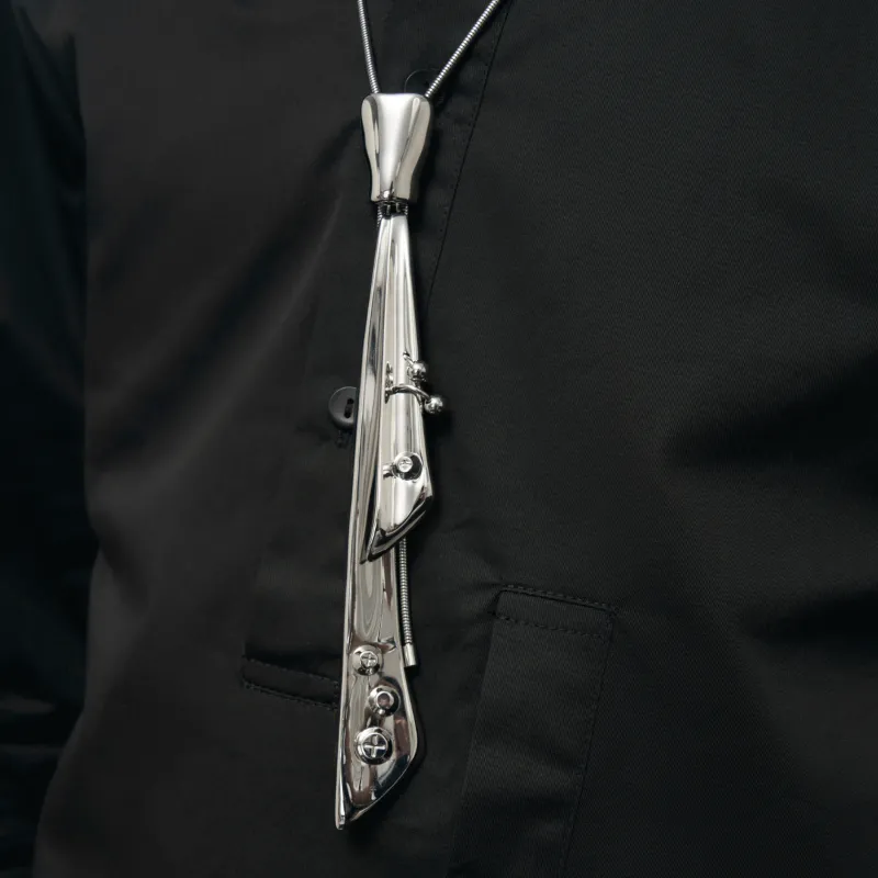 Blackhead Shop the devil wears a suit and tie earrings