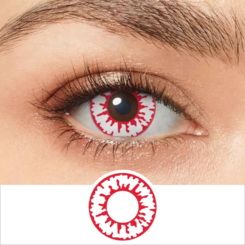 PsEYEche vampire contact lenses