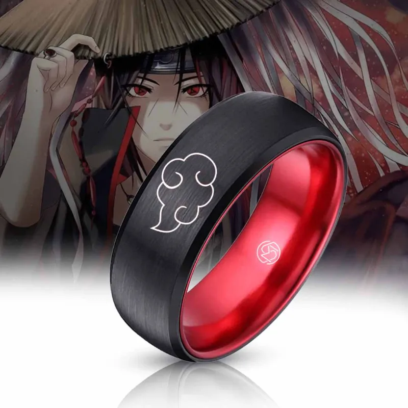 Mugen Sense akatsuki ring anime jewelry