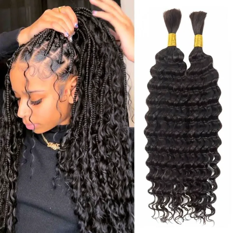 Wowangel human braiding hair
