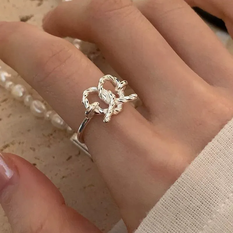 Abbott Atelier pretzel rings