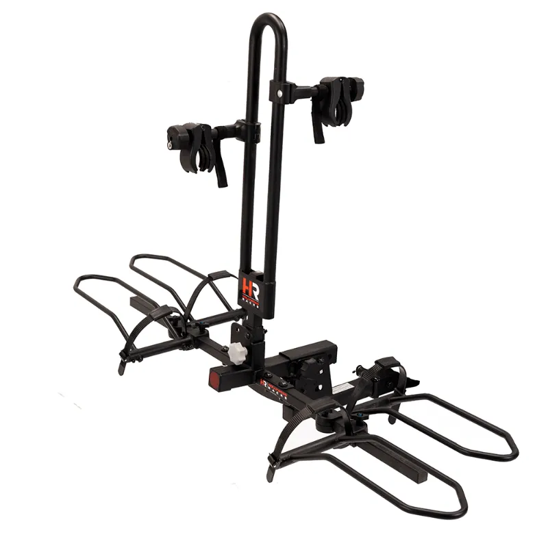 Vtuvia Ebike RV bike carrier mounted on the back of a recreational vehicle
