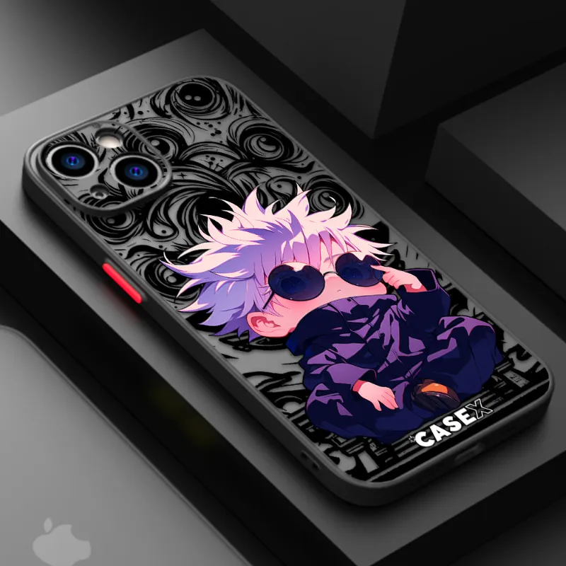 Case X Kingdom Gojo phone case featuring Gojo character design