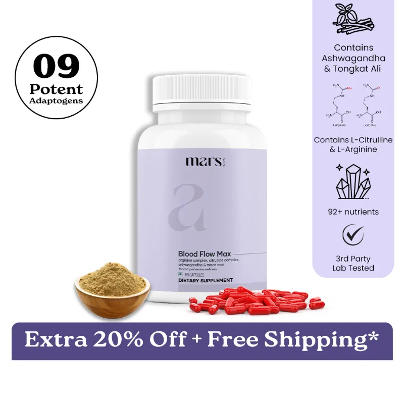 Mars By GHC Blood Flow Max circulation supplement