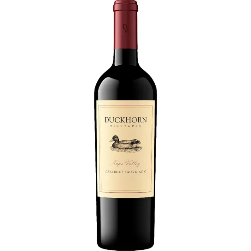 Mr.D Wine duckhorn cabernet bottle