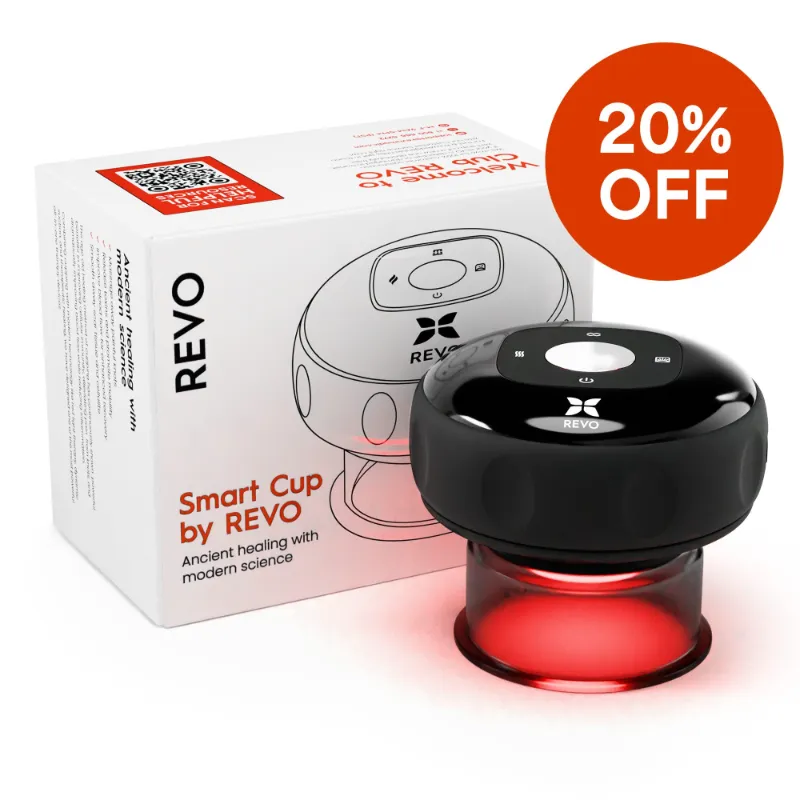 Revomadic copperred cupping massager