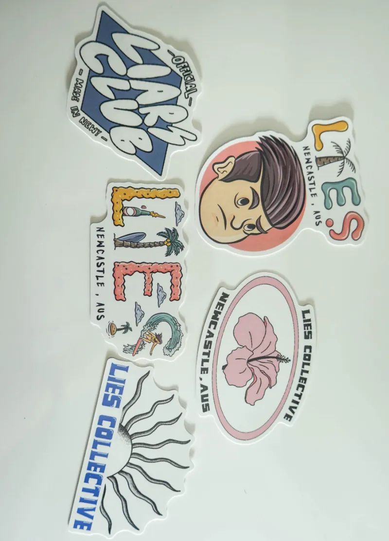 Lies Collective lies sticker