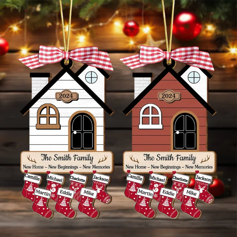 CustomFam new home ornament commemorative decoration