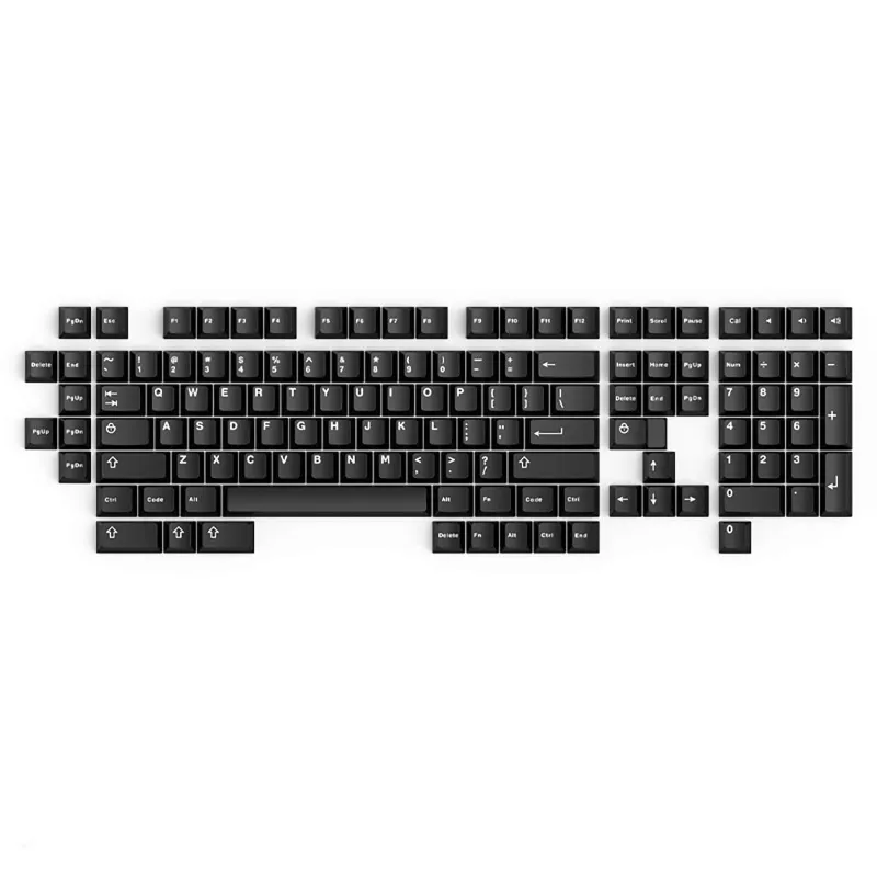 Weikav wob keycaps on white keyboard