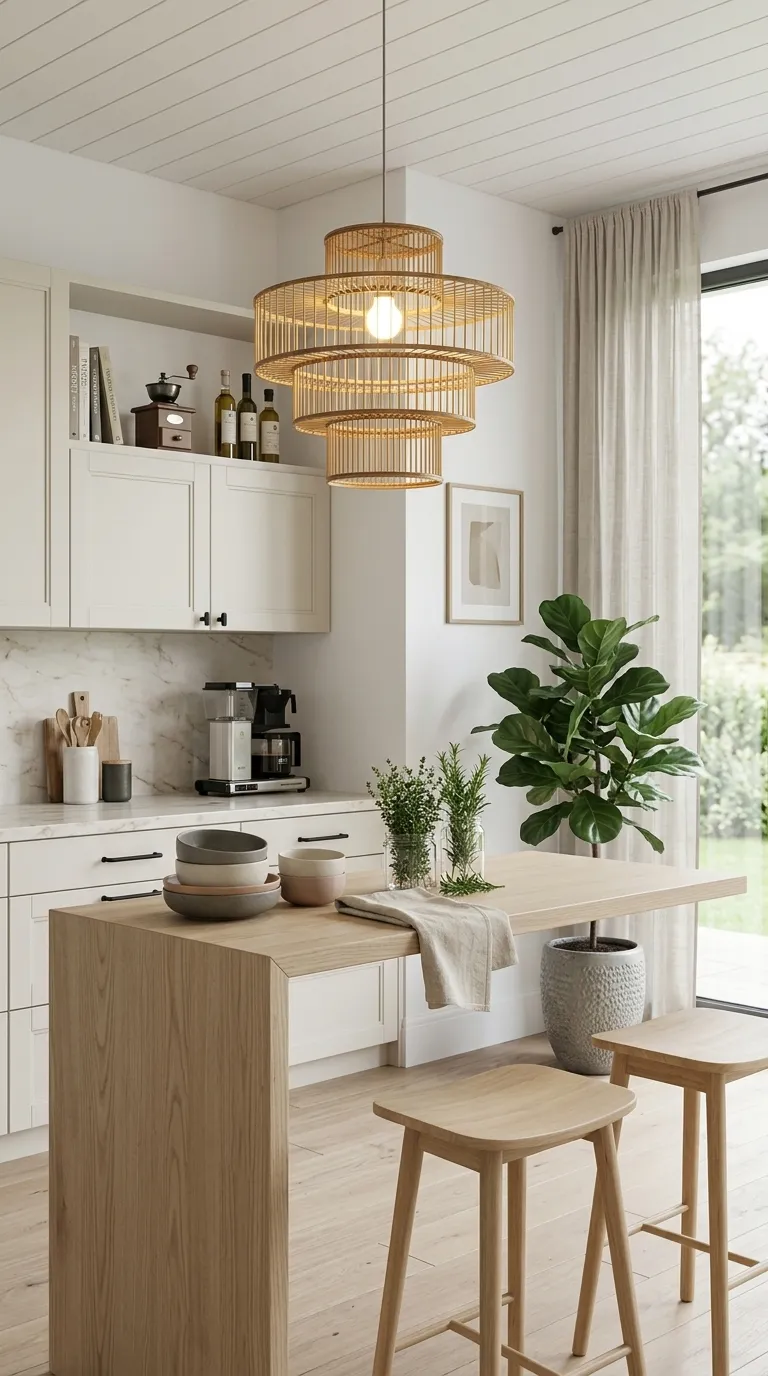 ThaiHomeShop rattan pendant light