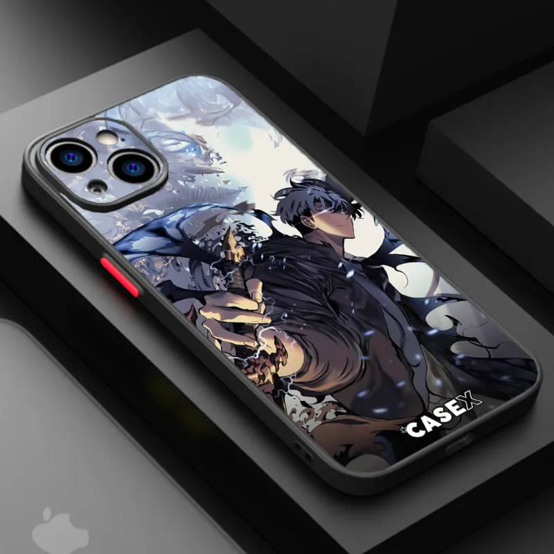 Case X Kingdom Solo Leveling phone case with manhwa-inspired artwork