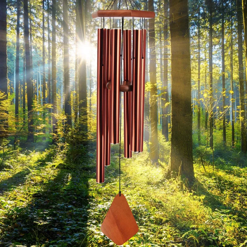 Astarin copper wind chimes decorative outdoor piece