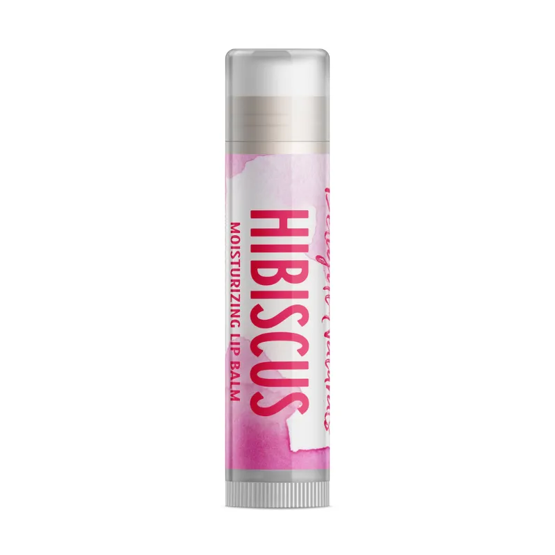 Delight Naturals hibiscus lip balm