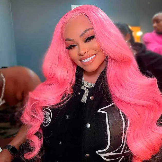 Ashimary Hair pink wig for bold transformations
