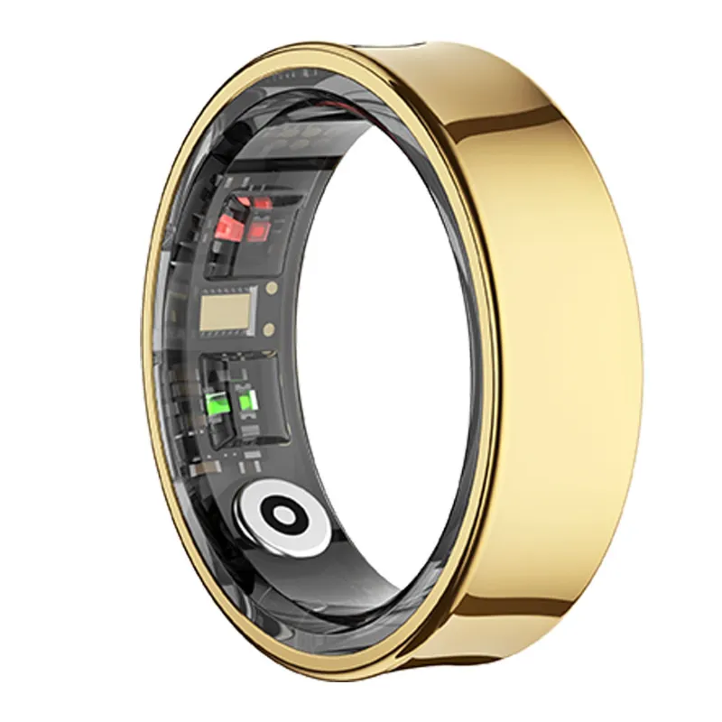 QRing smart ring worn on finger for health tracking