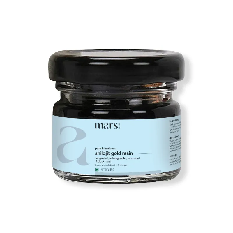Mars By GHC Shilajit Gold herbal supplement