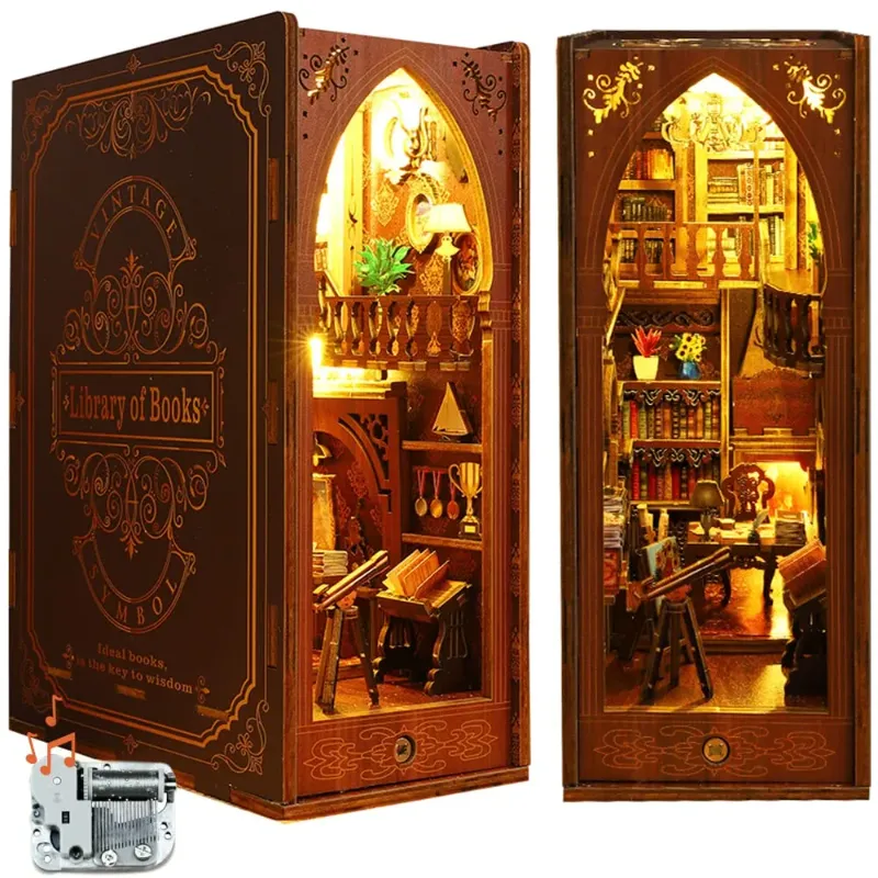 Book Nook World book nook kit miniature diorama