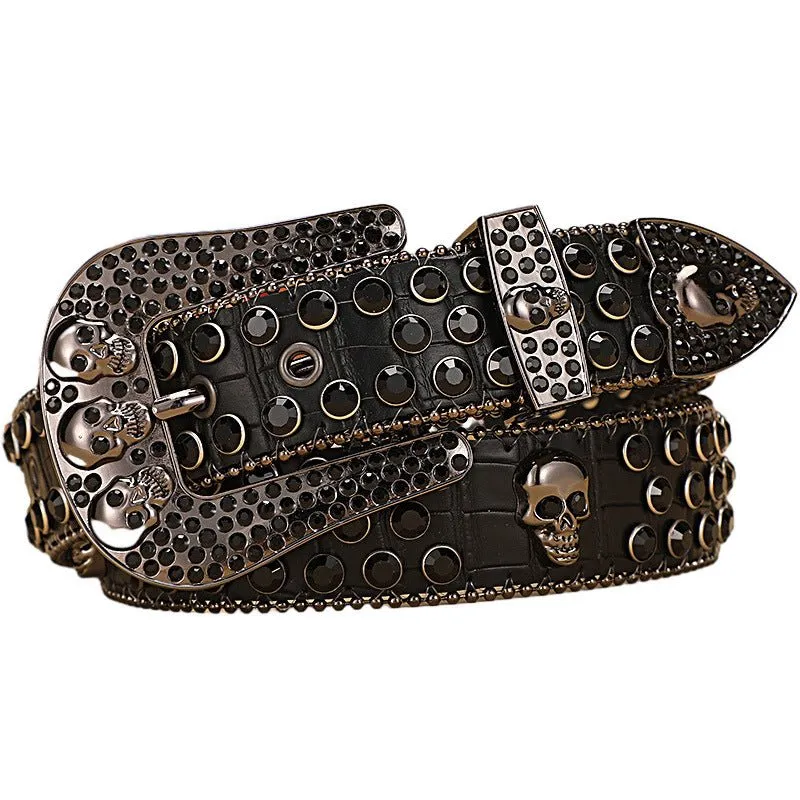 Cowderry skull belt