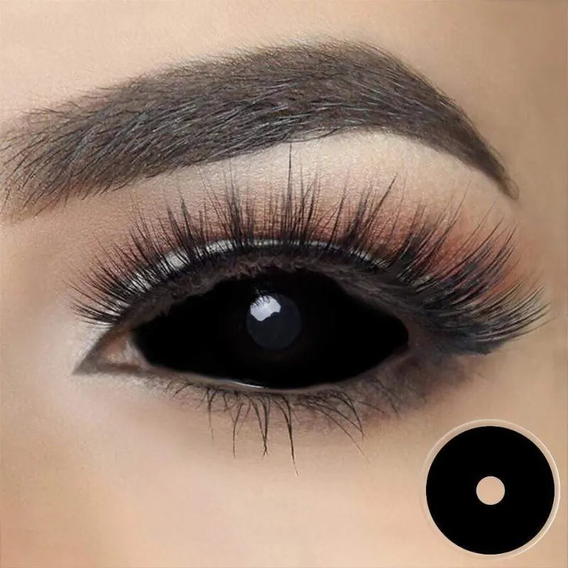Lenself sclera contact lenses with a full-eye coverage design