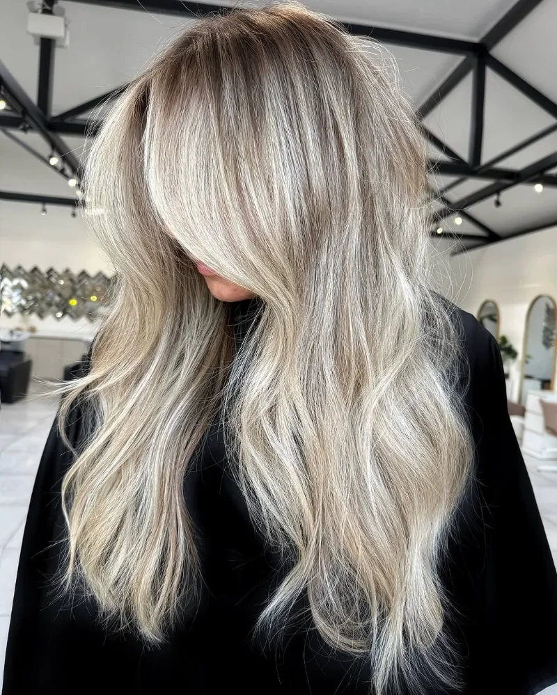Ulofey platinum blonde wig