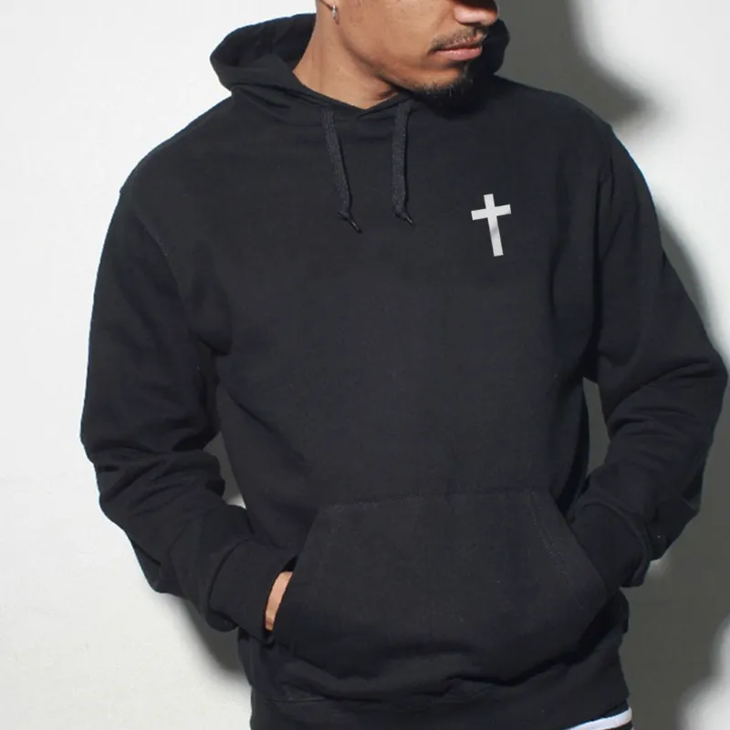 Arise Apparel cross hoodie