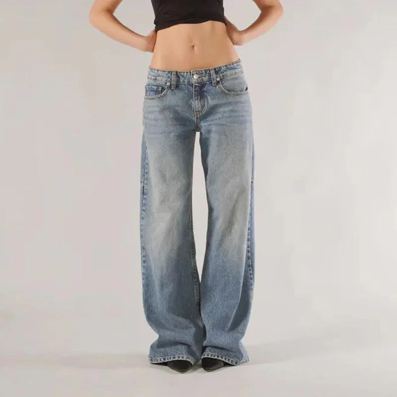 Mauv Studio low rise jeans y2k