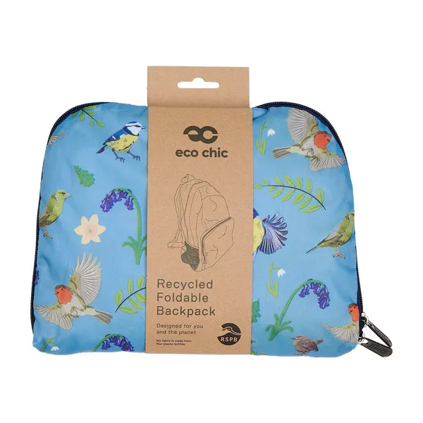 Eco Chic backpack with birds design
