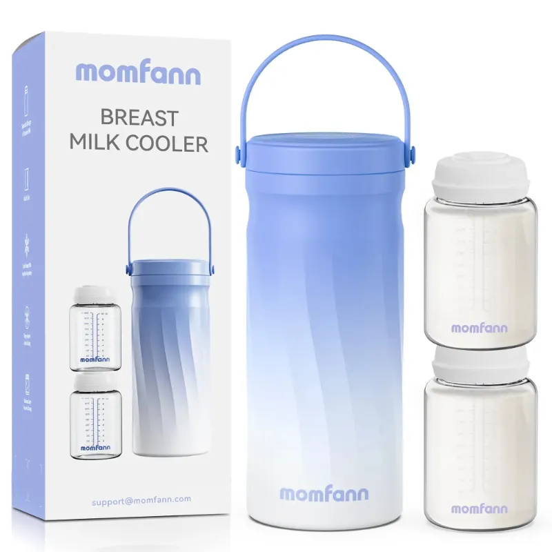 Momfann breastmilk cooler for storing milk
